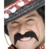 Smiffys Mexican Bandit Tash, Black