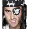 Smiffys Pirate Eyepatch, Black & White