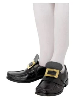 Smiffys Tales Of Old England Metal Shoe Buckle, Gold