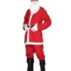 Smiffys Santa Suit Costume, Red