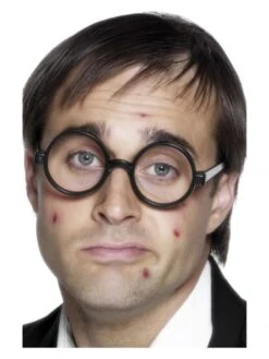 Smiffys Schoolboy Specs, Black