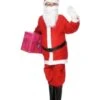 Smiffys Santa Boy Costume, Red