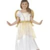 Smiffys Angel Princess Costume, White & Gold