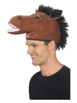 Smiffys Horse Hat, Brown