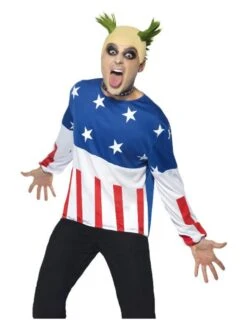 Smiffys Party Starter Costume, Blue