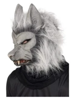 Smiffys Werewolf Latex Mask, Grey