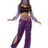 Smiffys Arabian Princess Costume, Purple