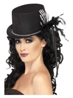 Smiffys Top Hat, Black