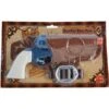 Smiffys Western Water Pistol, Single Gun, Blue