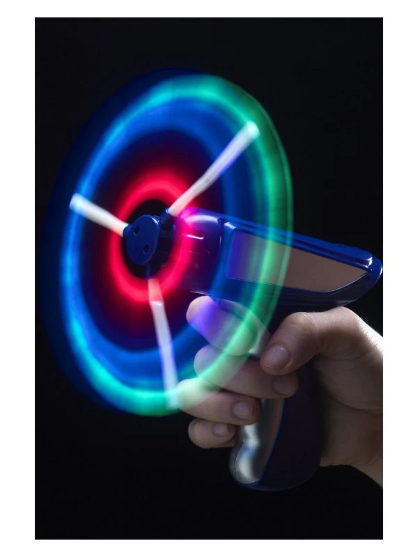 Smiffys Windmill Gun, Light Up, Assorted 1 Smiffys Windmill Gun, Light Up, Assorted