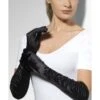 Smiffys Temptress Gloves, Black
