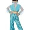 Smiffys Arabian Princess Costume, Blue