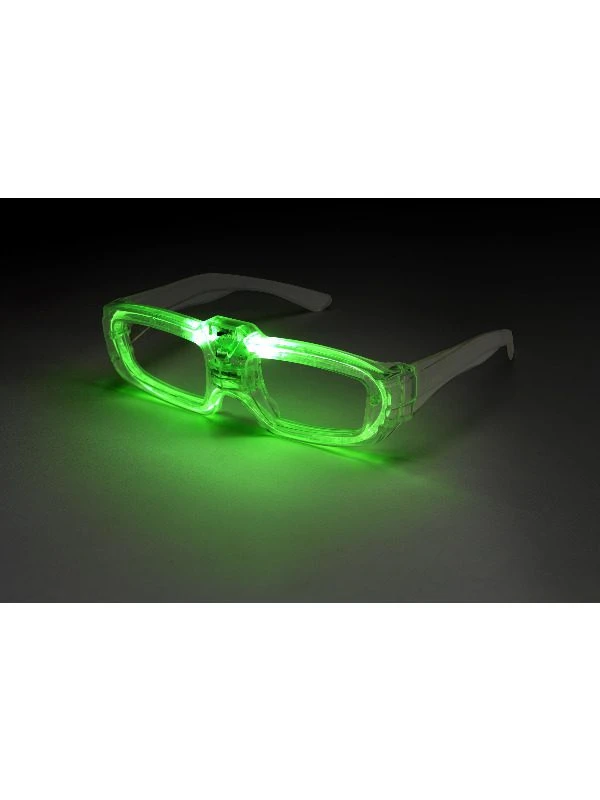 Smiffys Light Up Glasses, Sound Activated 1 Smiffys Light Up Glasses, Sound Activated