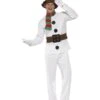 Smiffys Mr Snowman Costume, White