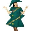 Smiffys Christmas Tree Costume, Green