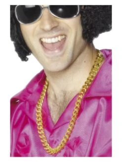 Smiffys Bling Neckchain, Gold