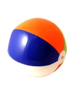 Smiffys Inflatable Beach Ball, Multi-Coloured