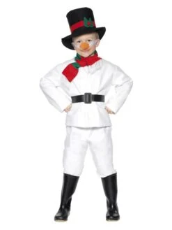 Smiffys Snowman Costume, White