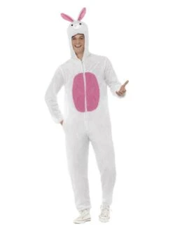 Smiffys Bunny Costume, White