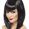 Smiffys Vamp Wig, Black