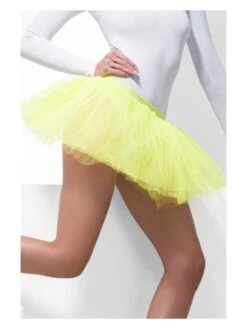 Smiffys Tutu Underskirt, Neon Yellow