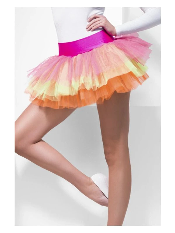 Smiffys Tutu Underskirt, Multi-Coloured 1 Smiffys Tutu Underskirt, Multi-Coloured