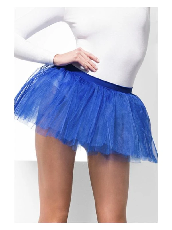 Smiffys Tutu Underskirt, Blue 1 Smiffys Tutu Underskirt, Blue