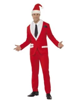 Smiffys Santa Cool Costume, Red