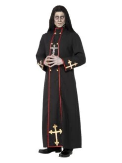 Smiffys Minister Of Death Costume, Black