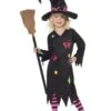 Smiffys Cinder Witch Costume, Black