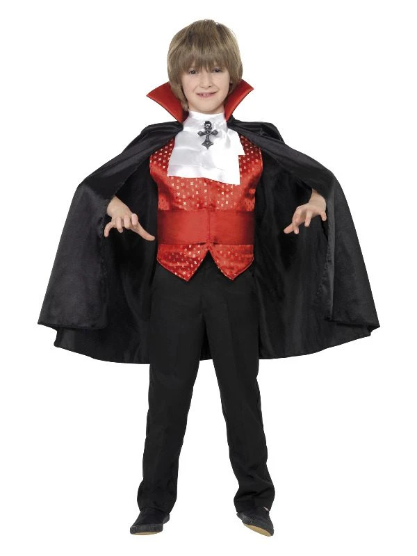 Smiffys Dracula Boy Costume, Black 1 Smiffys Dracula Boy Costume, Black