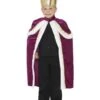 Smiffys Kiddy King/Queen Costume, Purple