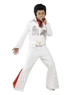 Smiffys Elvis Costume, White