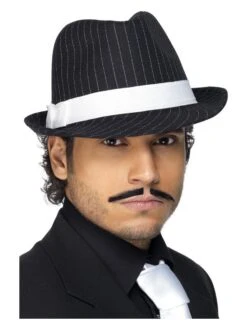 Smiffys Deluxe Trilby Hat, Black