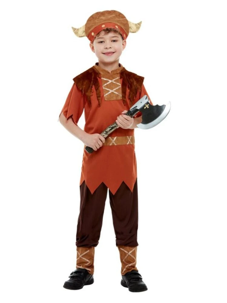 Smiffys Viking Costume, Brown 1 Smiffys Viking Costume, Brown