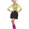 Smiffys 80s Pop Tart Costume, Black & Yellow