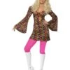 Smiffys 60s CND Costume, Multi-Coloured