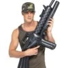 Smiffys Inflatable Machine Gun, Black
