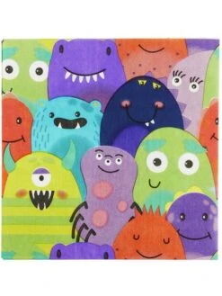 Smiffys Monster Tableware, Party Napkins X8