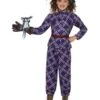 Smiffys David Walliams Deluxe Awful Auntie Costume, Purple