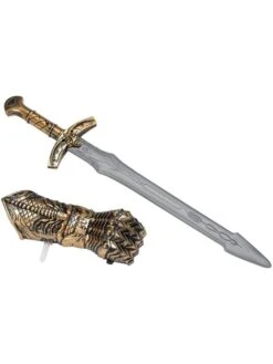 Smiffys Medieval Weapon Set, Bronze