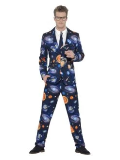 Smiffys Space Suit, Blue