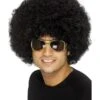 Smiffys 70s Funky Afro Wig, Black