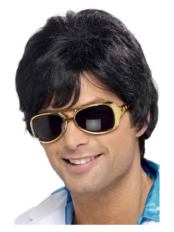 Smiffys 70s Shag Wig, Black 1 Smiffys 70s Shag Wig, Black