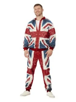 Smiffys Union Jack Leisure Suit