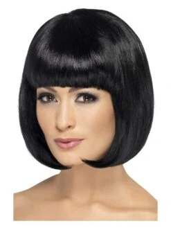 Smiffys Partyrama Wig, 12 Inch, Black