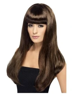 Smiffys Babelicious Wig, Brown