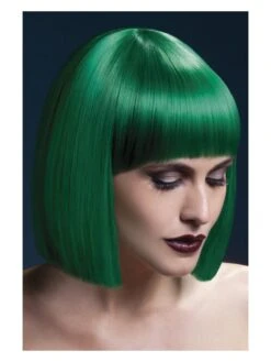 Smiffys Fever Lola Wig, Green