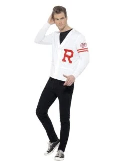 Smiffys Grease Rydell Prep Costume, White