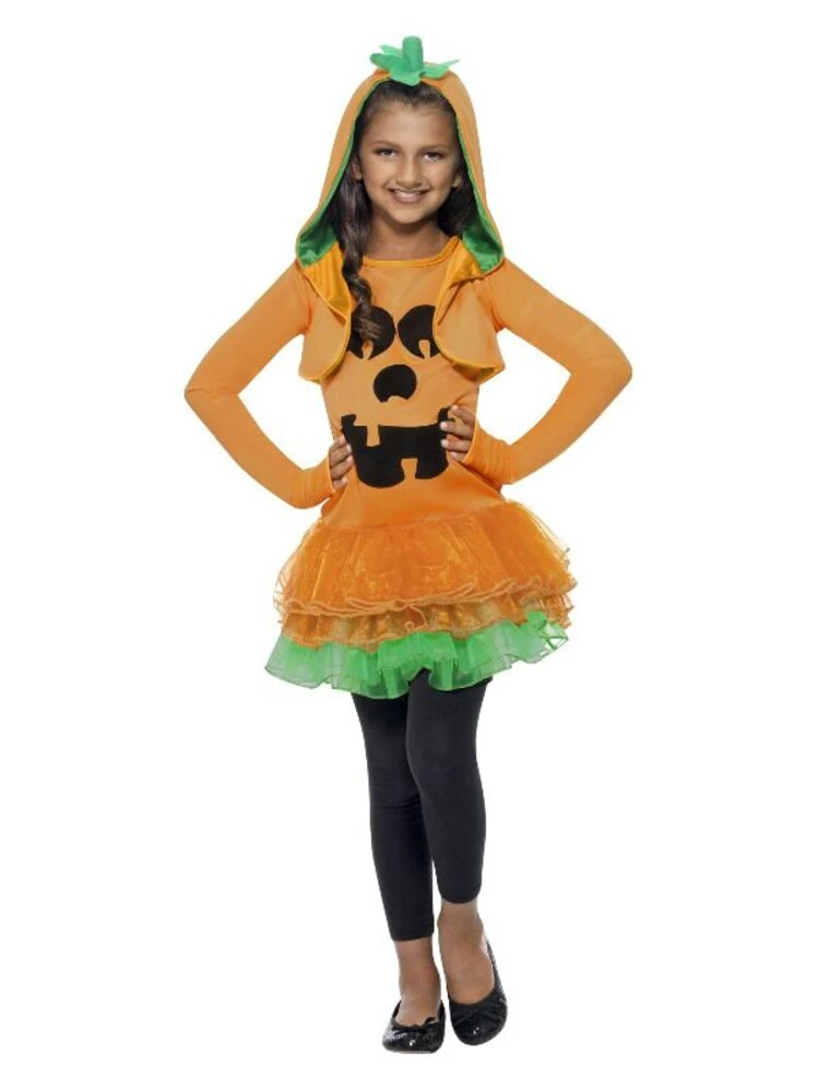 Smiffys Pumpkin Tutu Dress Costume, Orange 1 Smiffys Pumpkin Tutu Dress Costume, Orange